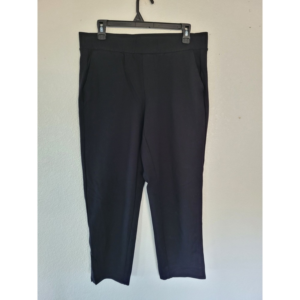 Torrid Women's Black High‎ Rise Pull On Straight Leg Pants Women's Size 0 #21